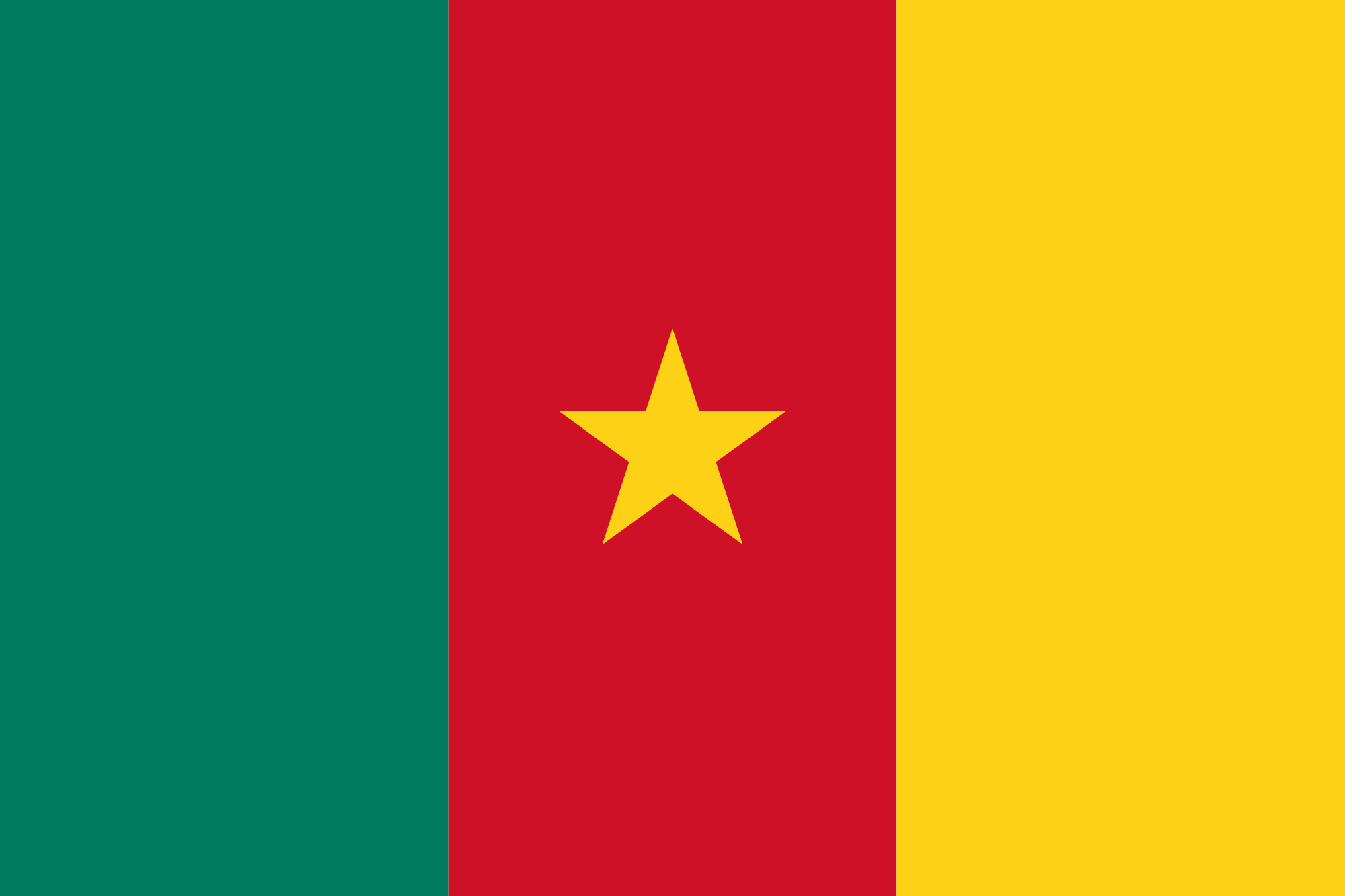 Kamerun-Flagge