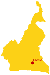 Lomié im Osten Kameruns